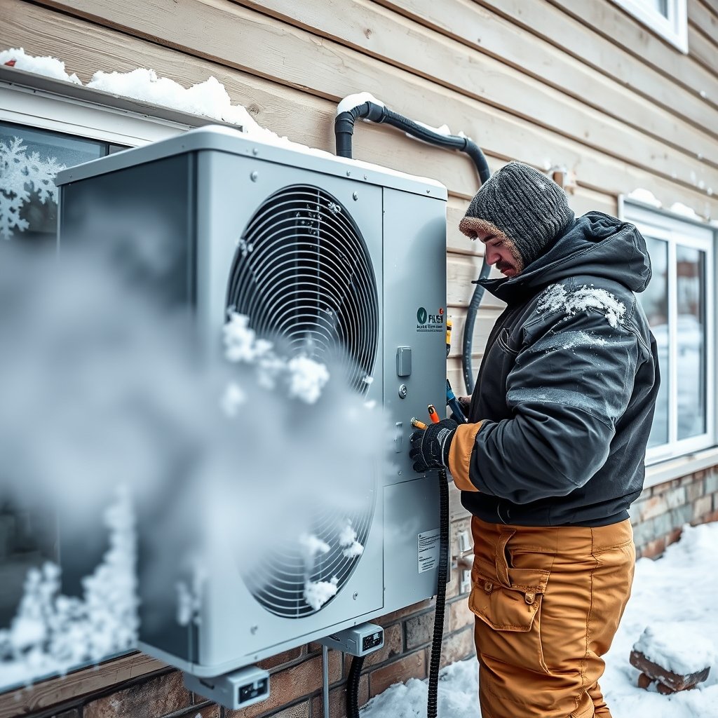 cold climate heat pump installation - Illustration 2
