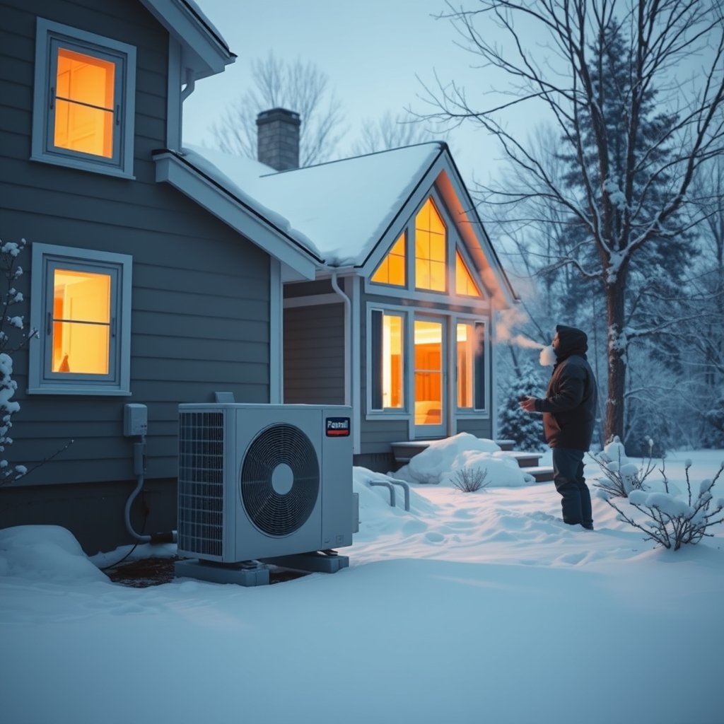 cold climate heat pump installation - Illustration 1