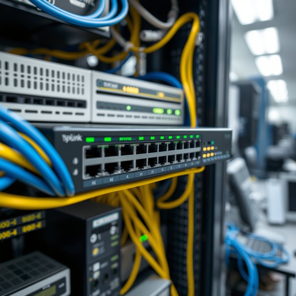 gigabit switch in action