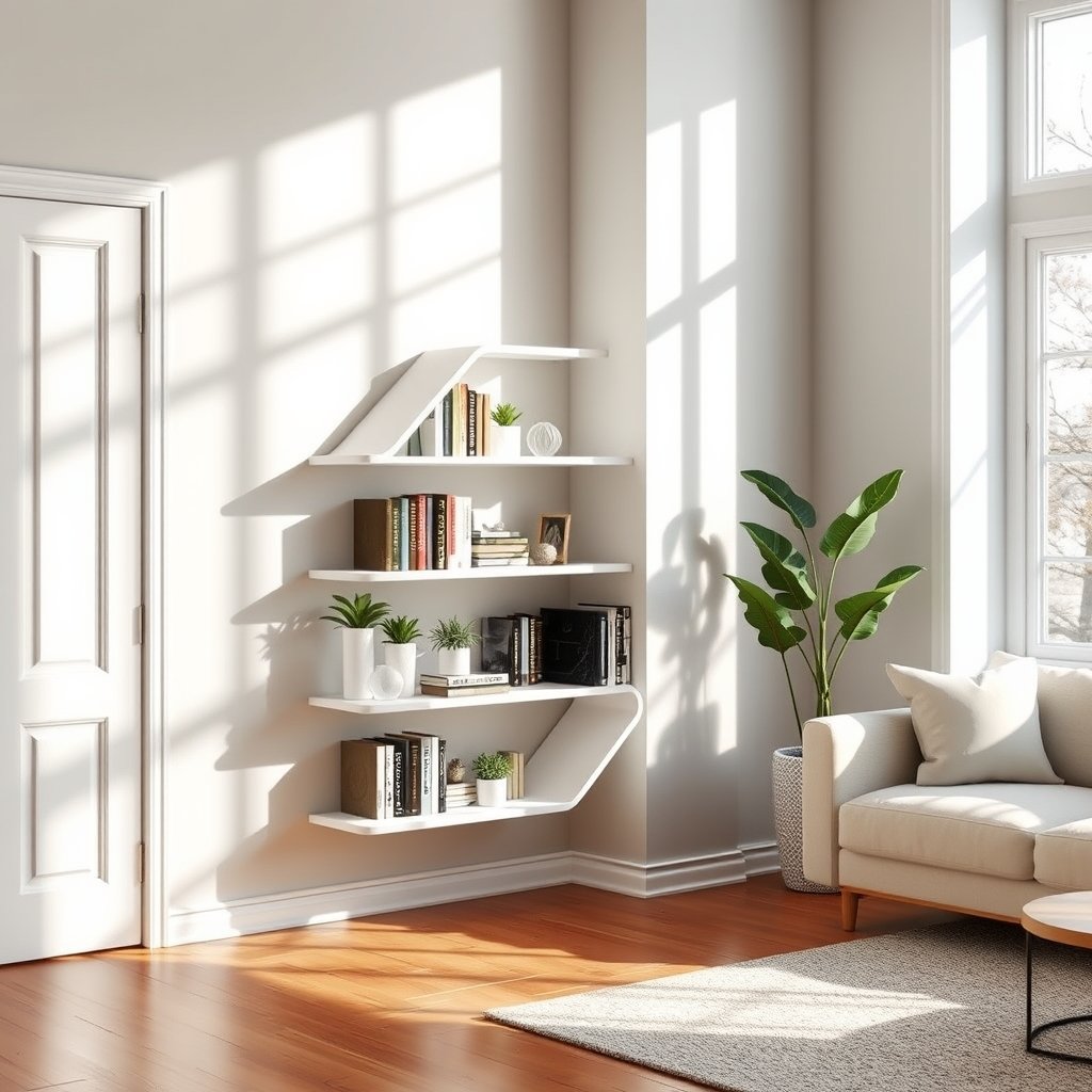 corner shelf product view