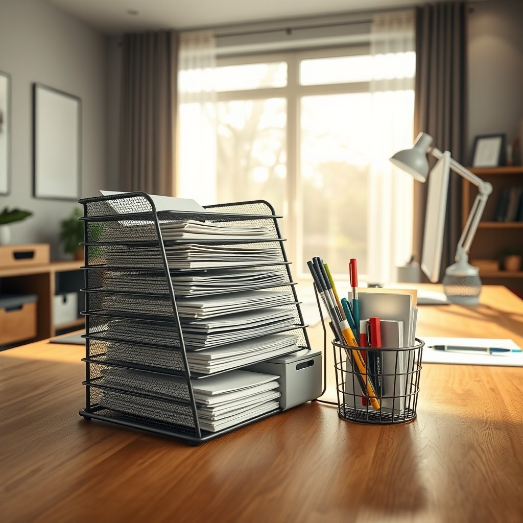 desk organizer product view