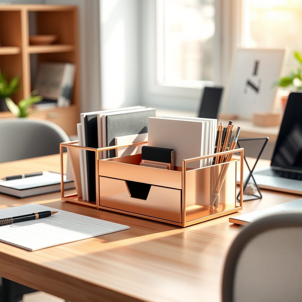 desk organizer product view