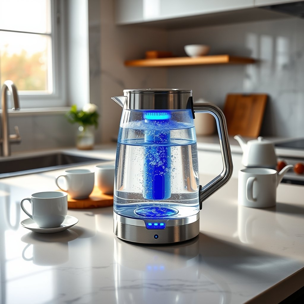 electric kettle product view