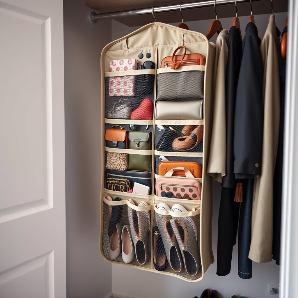 door organizer in action