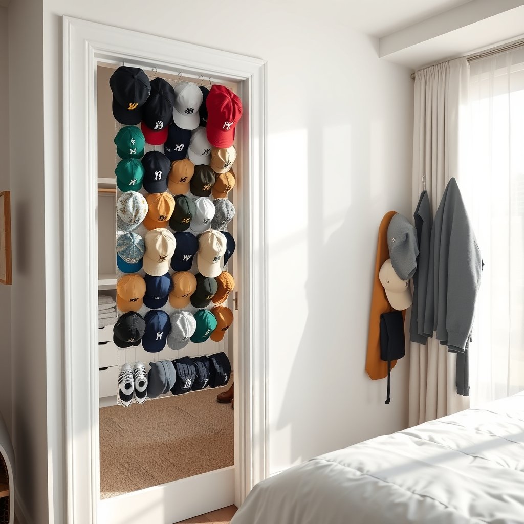 hat organizer product view