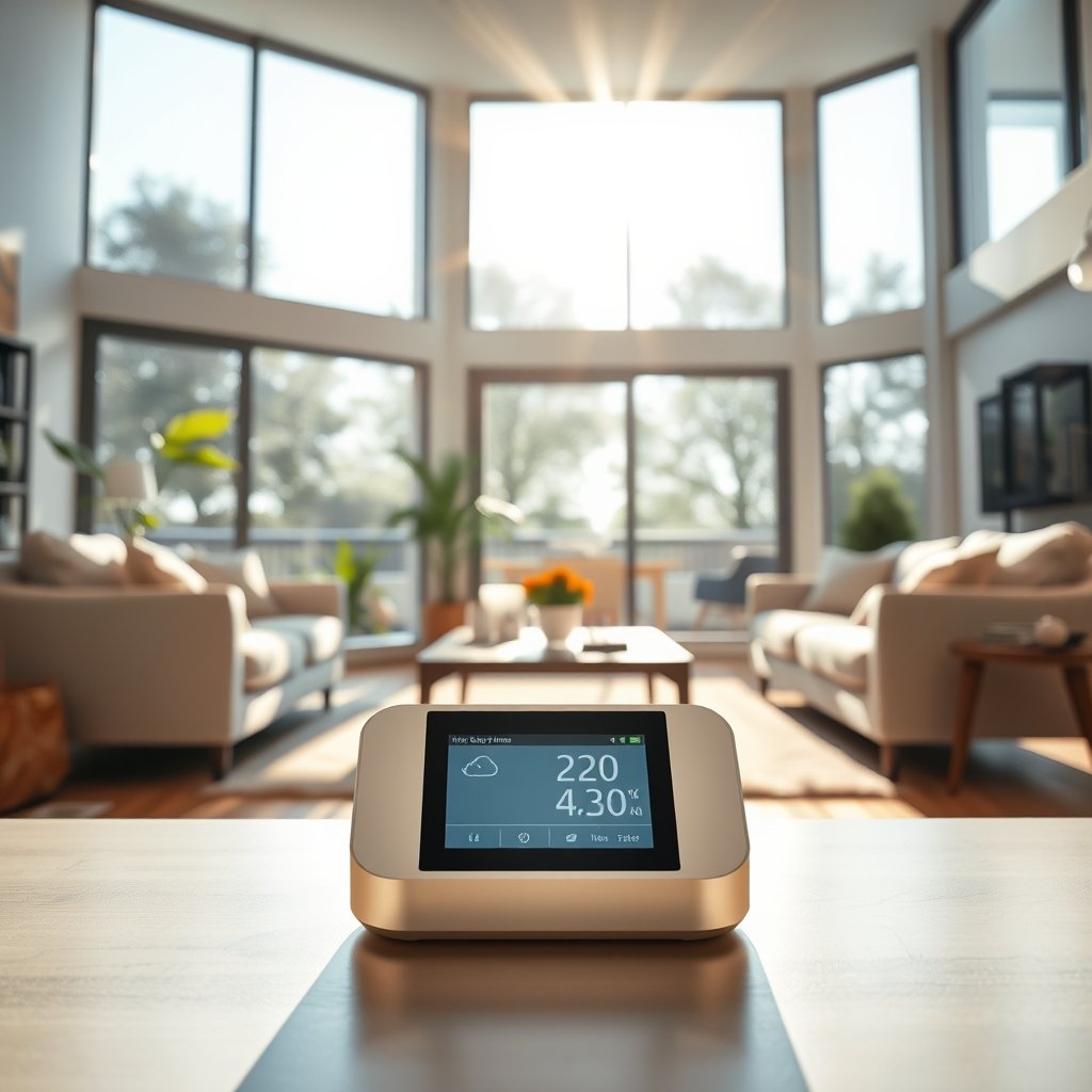 home air quality monitor indoor - Illustration 1