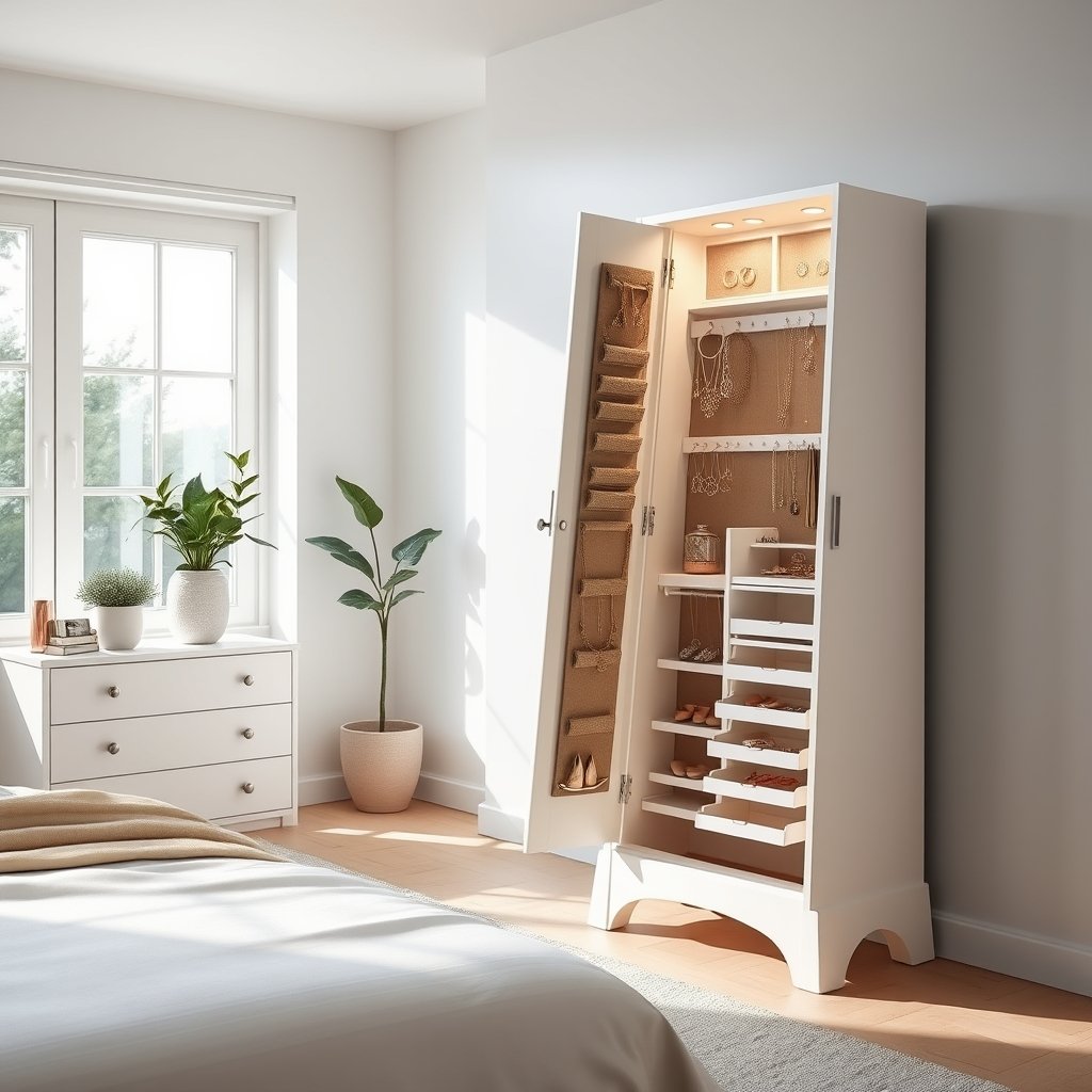 jewelry armoire product view