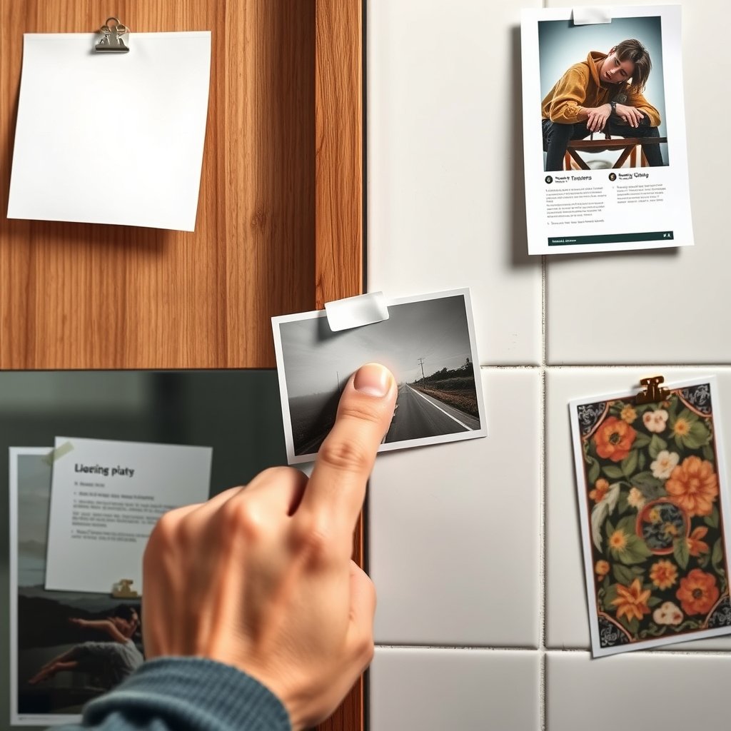 poster putty in action