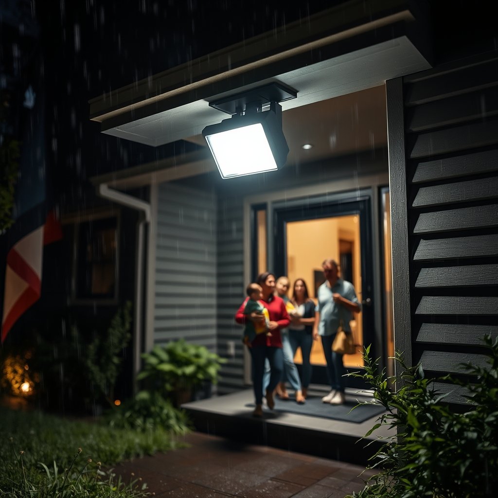 motion sensor in action