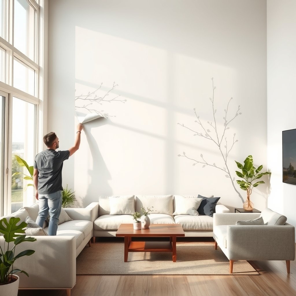 peel wallpaper product view