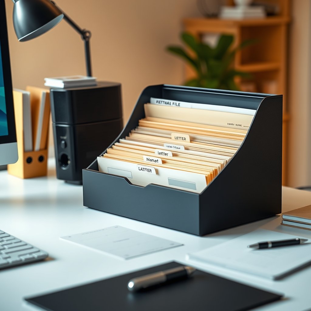file organizer in action