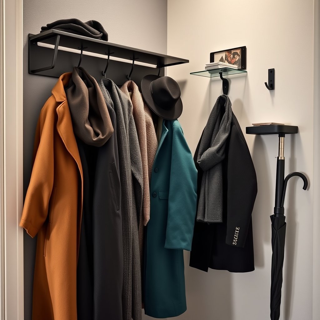 coat rack in action