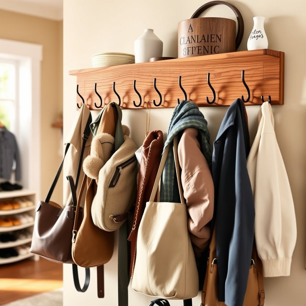coat rack in action