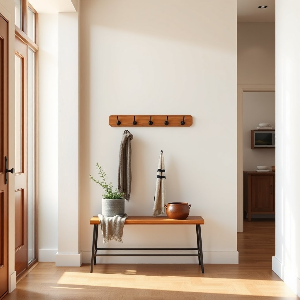 wood coat product view