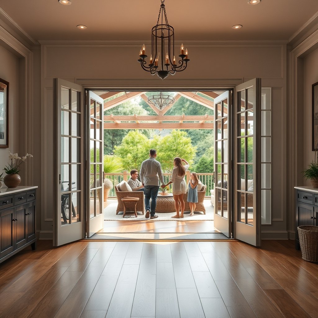 zero threshold flush door threshold indoor outdoor - Illustration 3