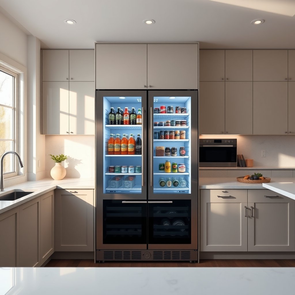 beverage refrigerator product view