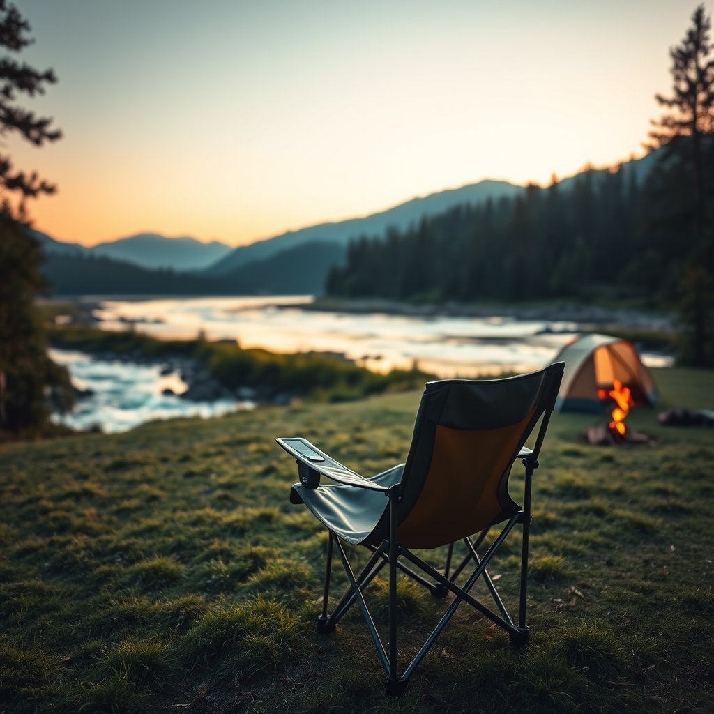 camping chair product view