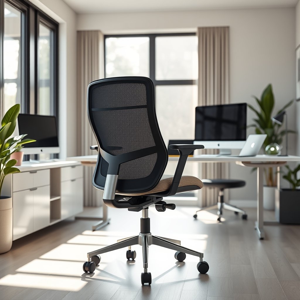 Ergonomic chair product view