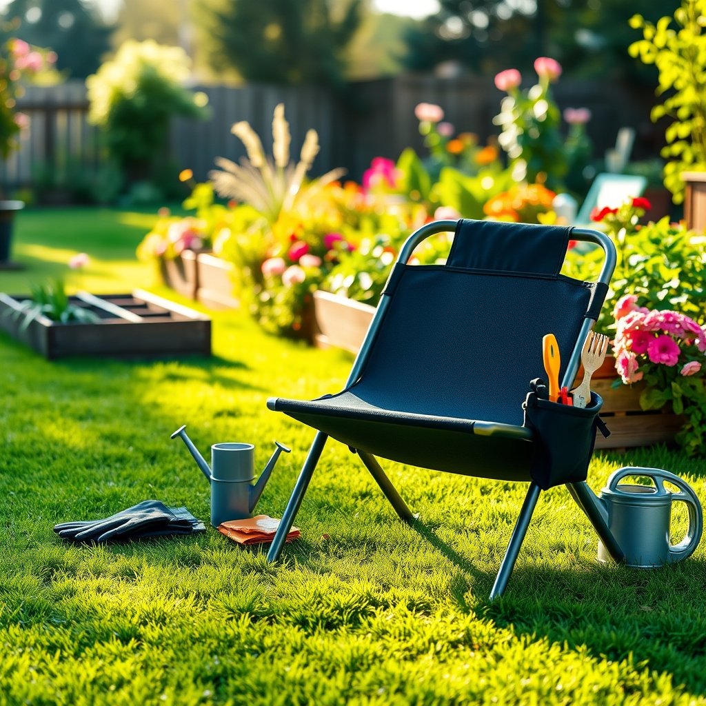 garden kneeler product view