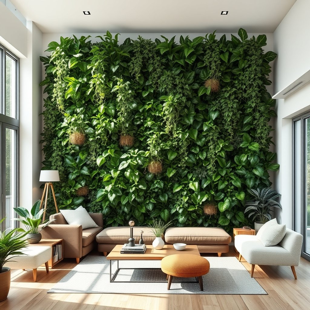 living wall indoor vertical garden kit - Illustration 3