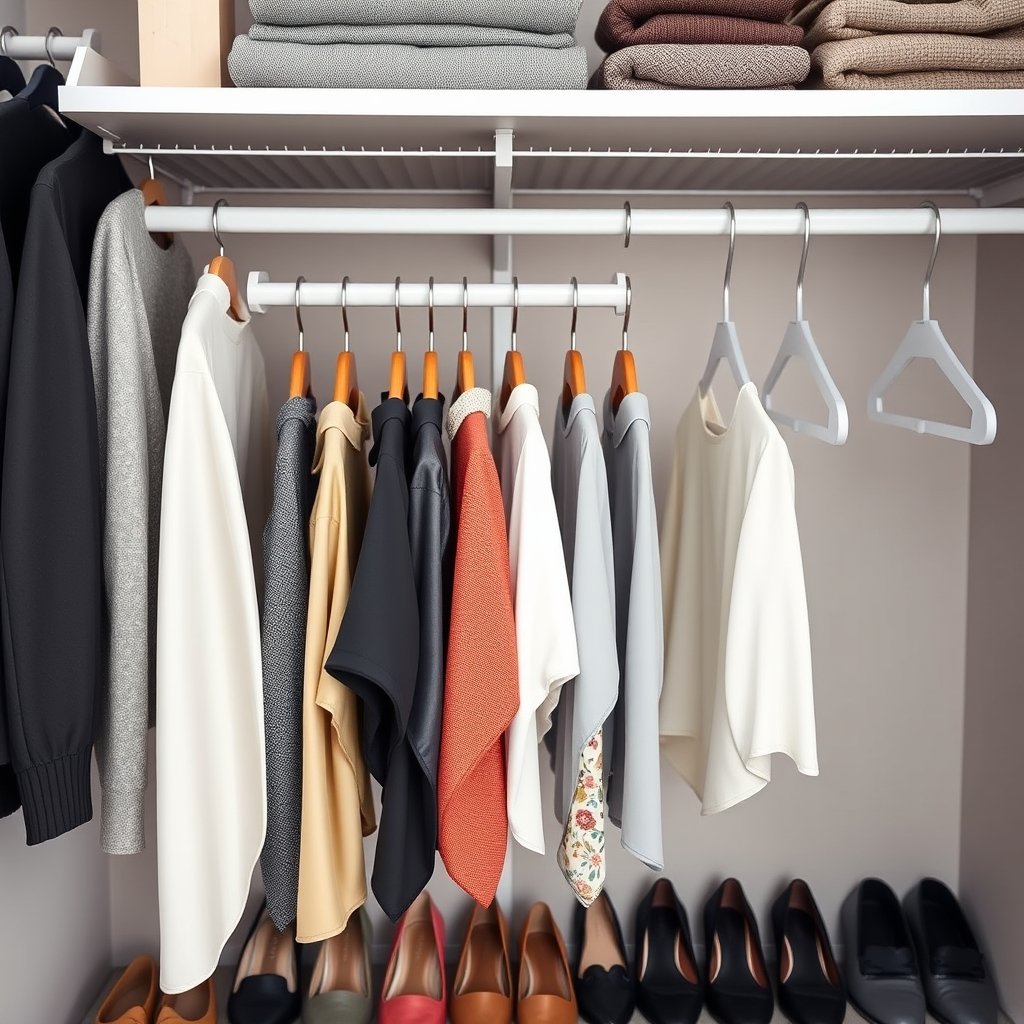 Velvet Hangers: 10 Ultimate Steps For Best Closet Organization 2026 2 Velvet hangers in action