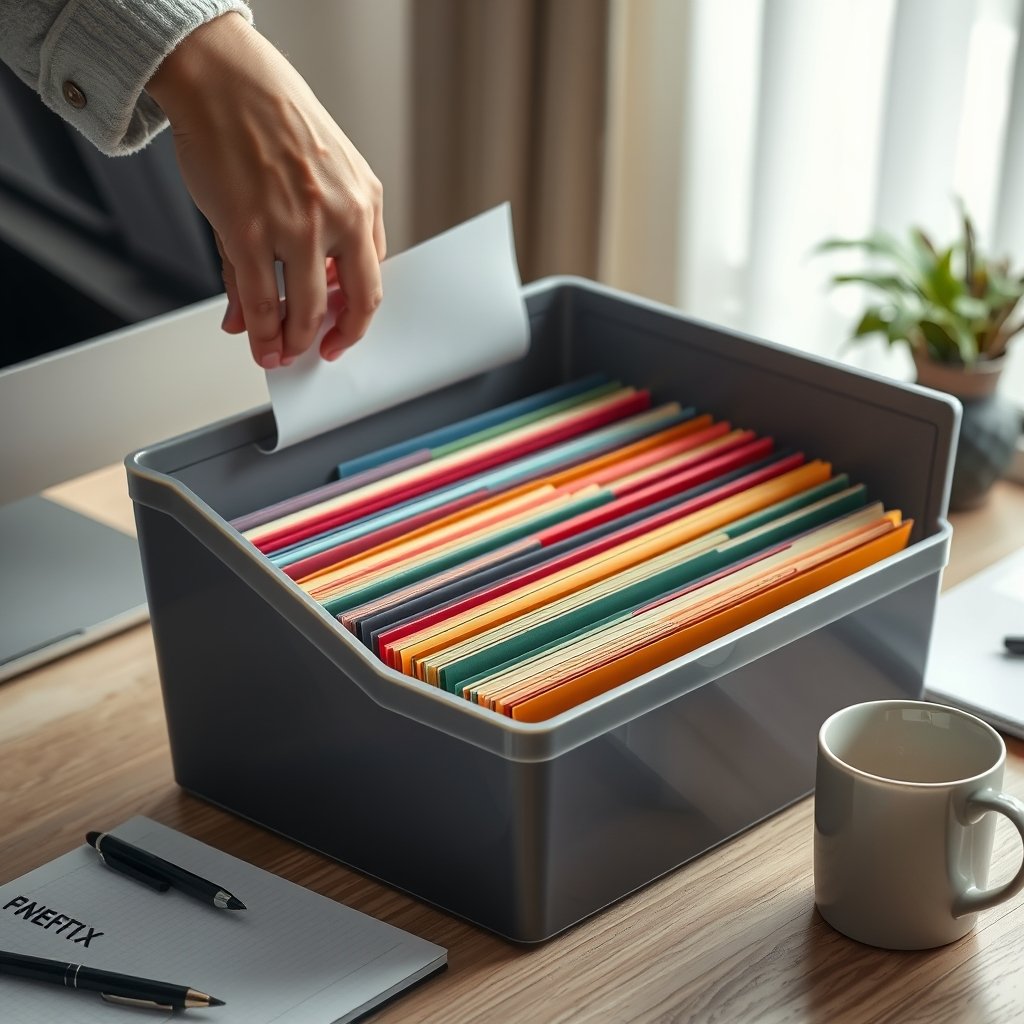 file organizer in action