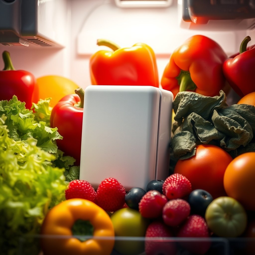 fridge deodorizer in action