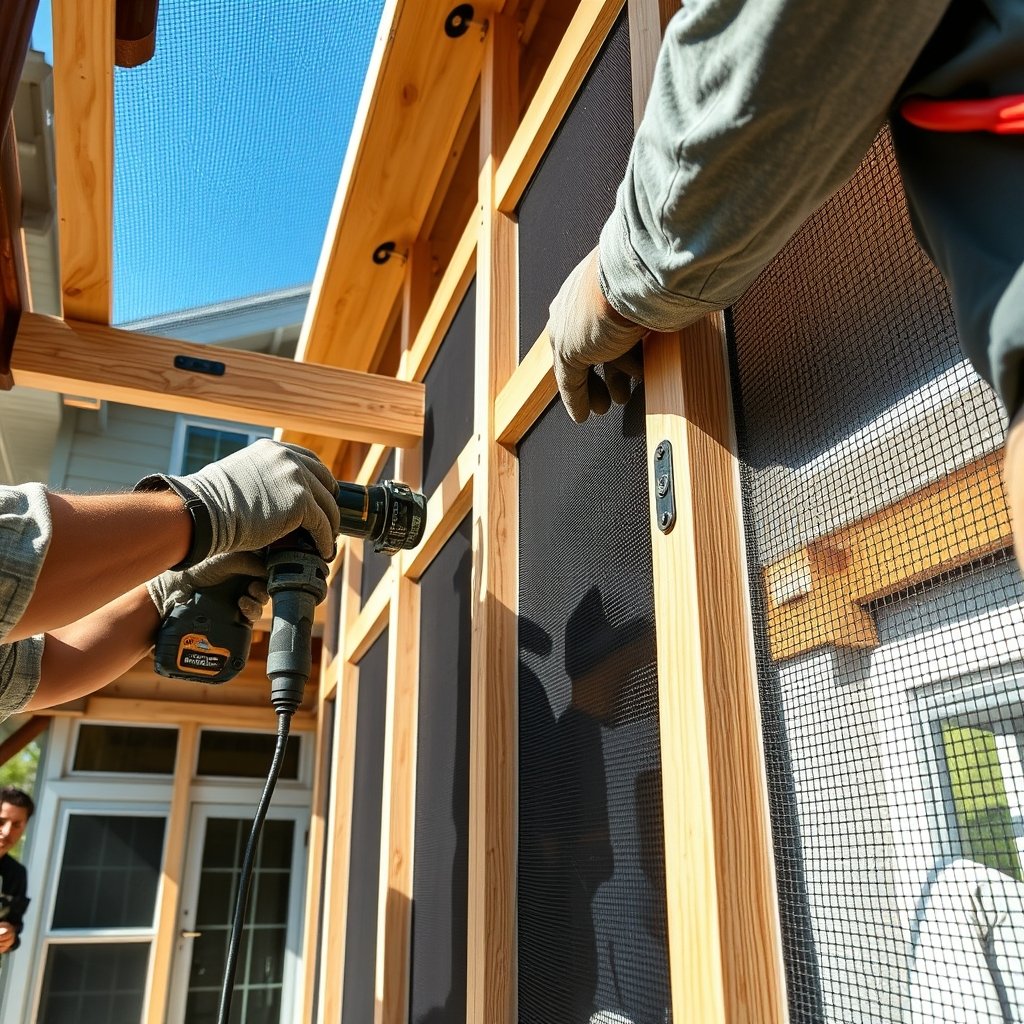 screened in porch addition cost - Illustration 2