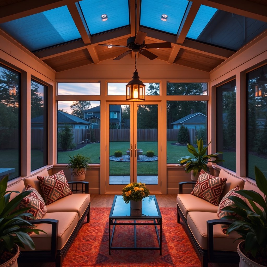 screened in porch addition cost - Illustration 3