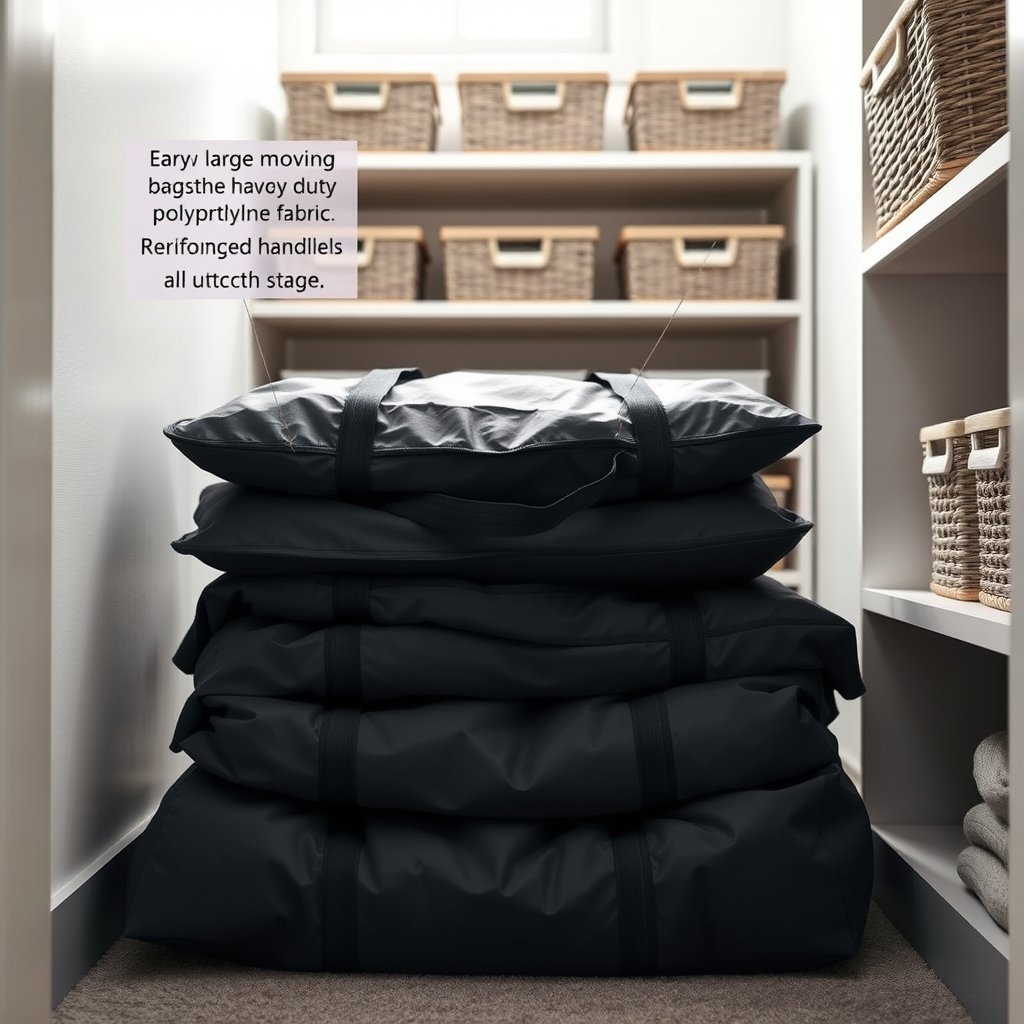 moving bags in action
