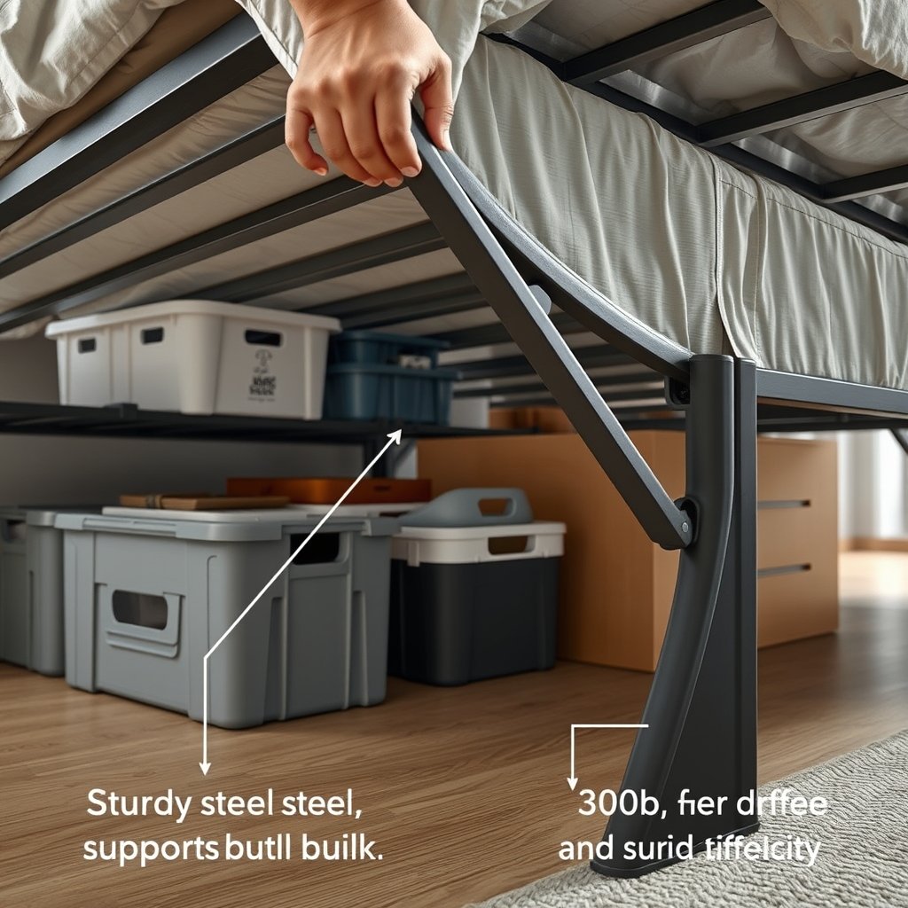 Metal Bedframe: 7 Ultimate Steps For An Amazing 2026 Sleeping Solution 2 metal bedframe in action