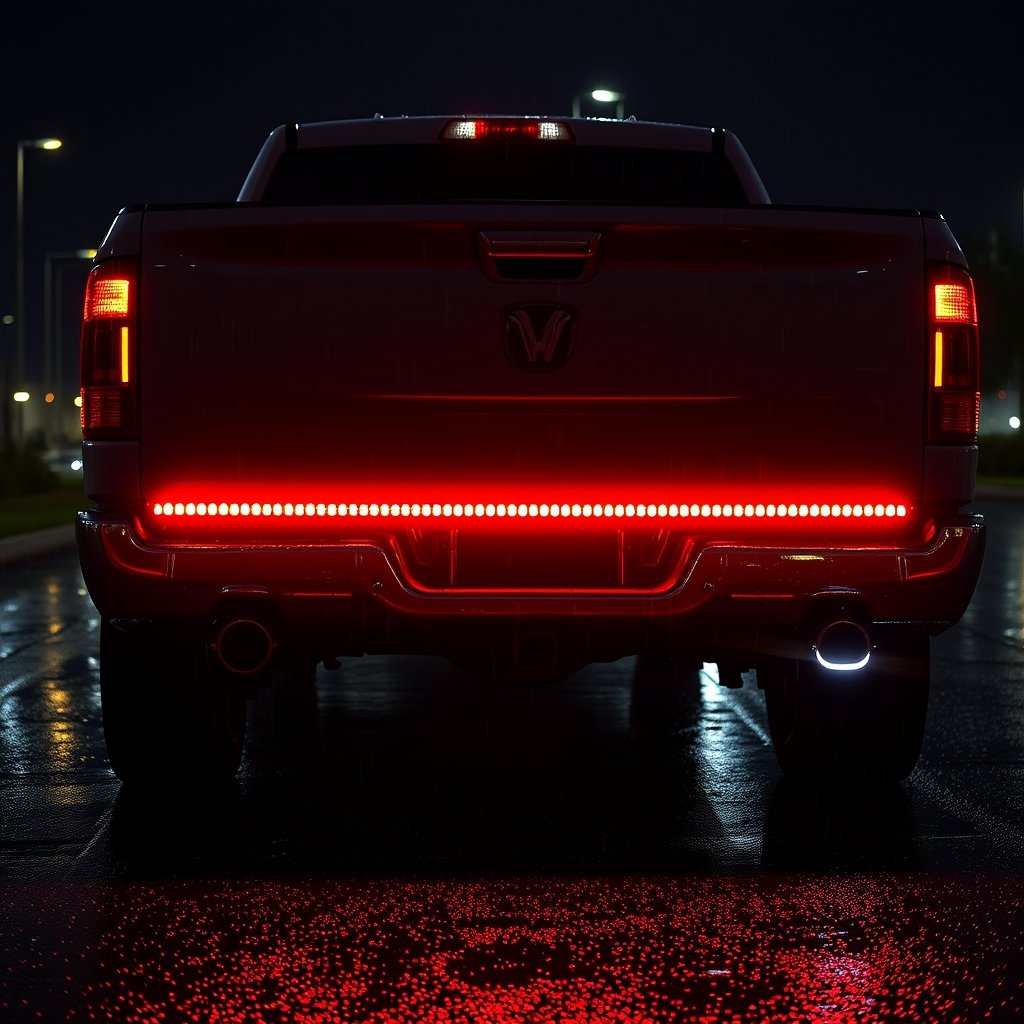 truck tailgate in action